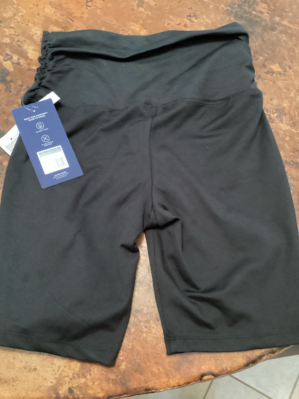 Marika Black High-Rise Bike Shorts